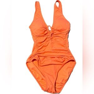 Lauren Ralph Lauren PINKISH Color (ONLY LOOKS orange in pics) One Piece Swim